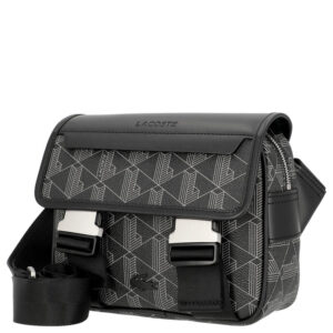 LACOSTE 5,00 (1) The Blend - Sac bandoulière 21.5 cm (monogramme noir gris)