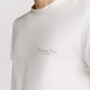 T-shirt Christian Dior Couture, coupe regular Jersey de coton blanc