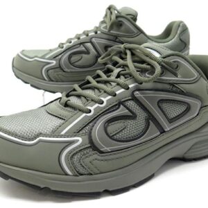 DIOR B30  TISSU KAKI SNEAKERS SHOE